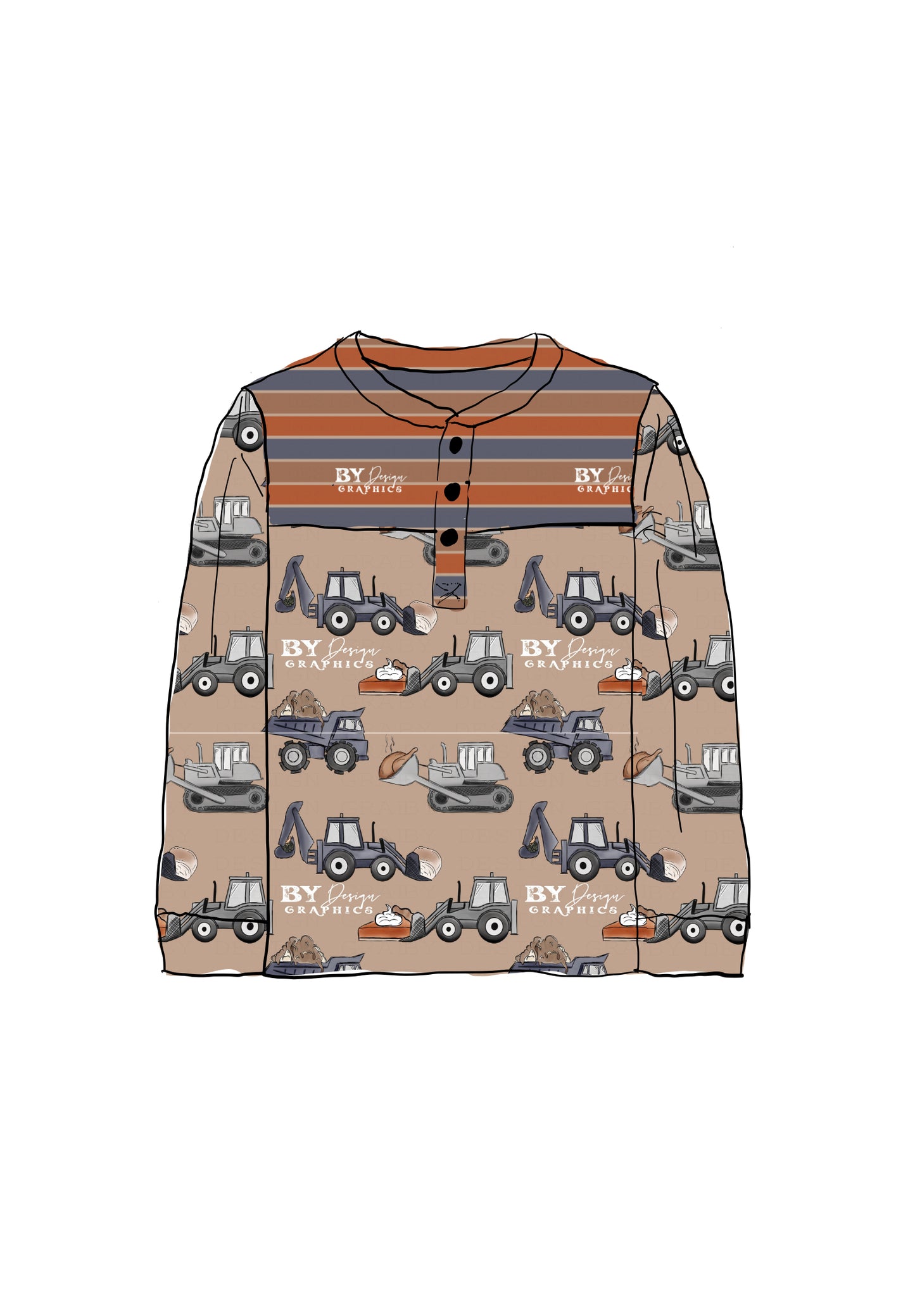 Turkey crew boys shirt