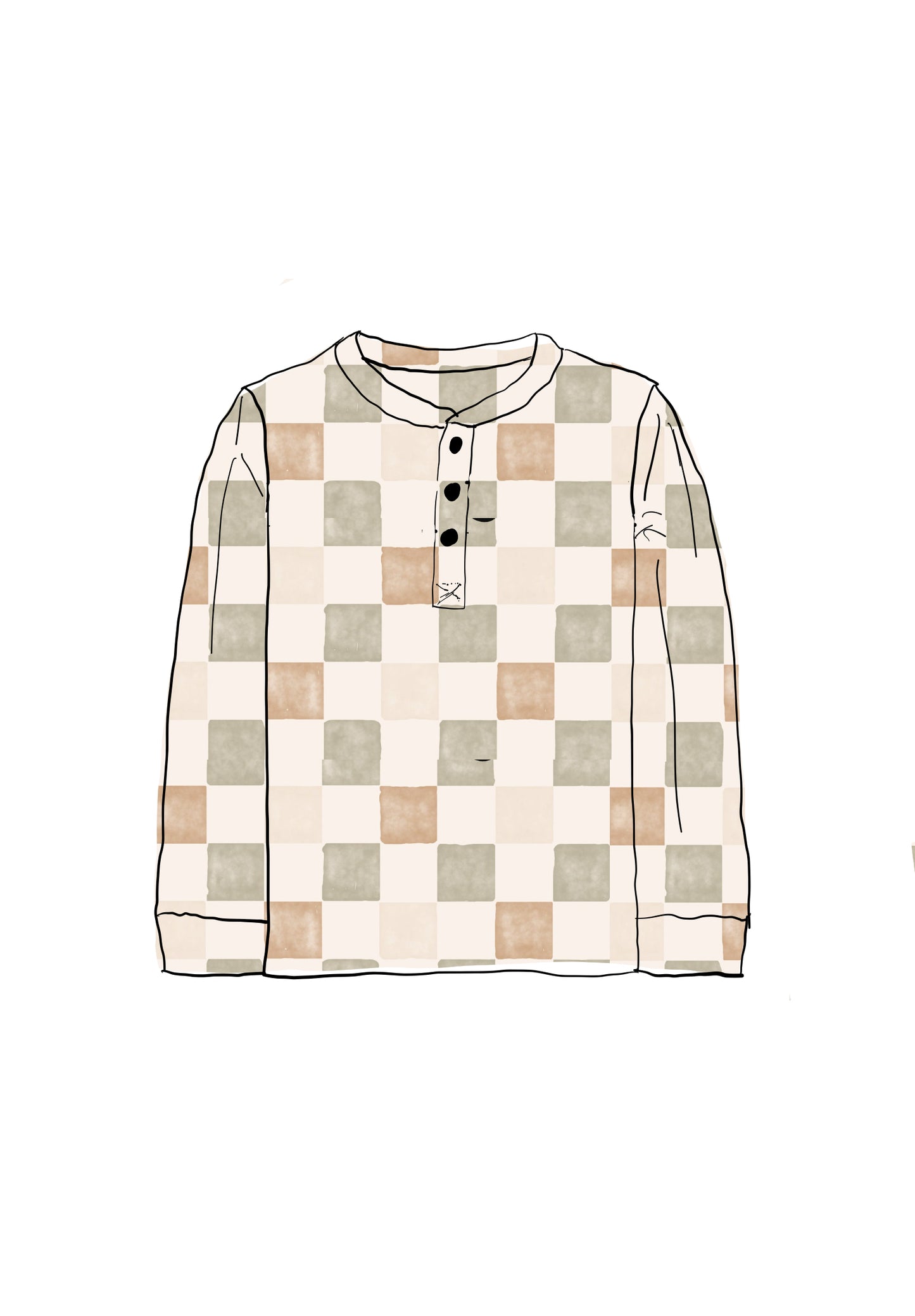 Autumn leaves boys shirt