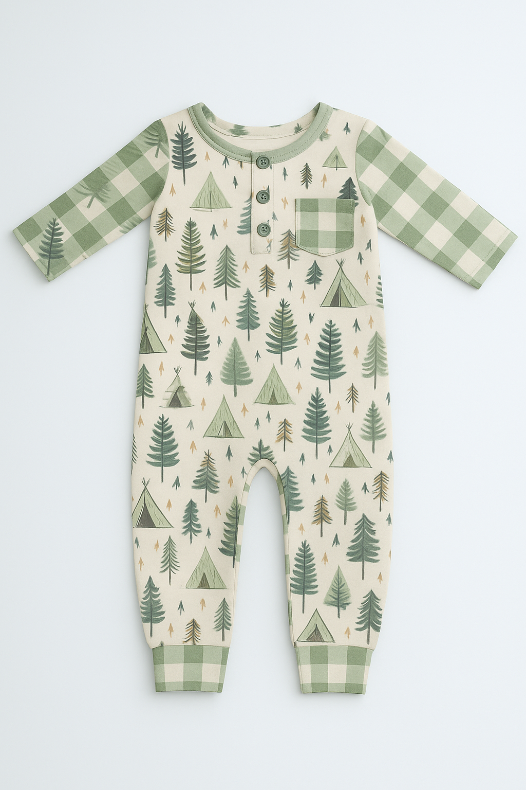 Happy camper romper