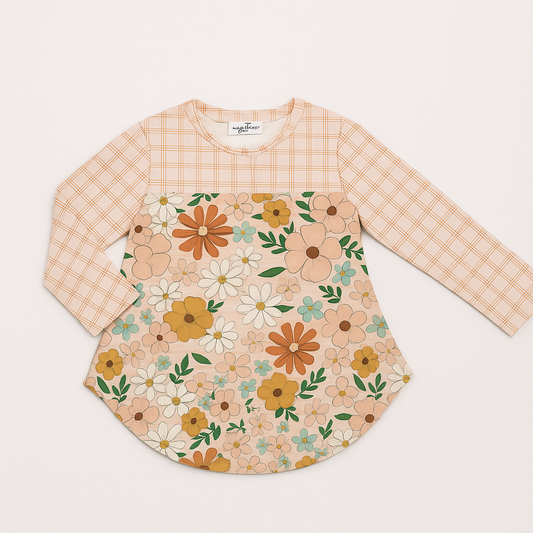 Autumn blooms women’s shirt